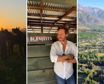 La especial escapada de fin de semana de Benjamín Vicuña con Magnolia y Amancio: "Volver a mis raíces"