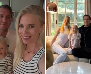 Así es la crianza de Elle, la hija de Maxi López y Daniela Christiansson, que aprende múltiples idiomas a sus 2 años