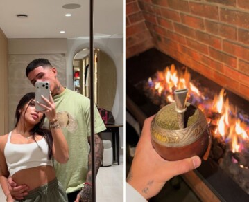 Así son los días de Enzo Fernández y Valentina Cervantes tras su regreso a Londres