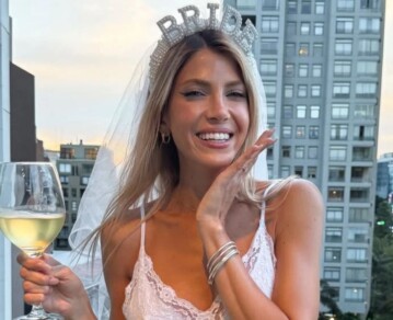 Así fue la divertida despedida de soltera de Cande Ruggeri: look de novia, recorrido en limosina y sus mejores amigas