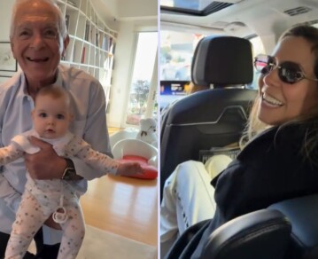 La escapada familiar de Eduardo y Elina Costantini por Filadelfia con su hija Kahlo Milagro