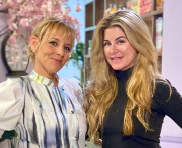 Jimena Monteverde y sus chaquetas de autor: quién es la diseñadora que la hace brillar en la 'mesaza' de Mirtha Legrand y Juana Viale