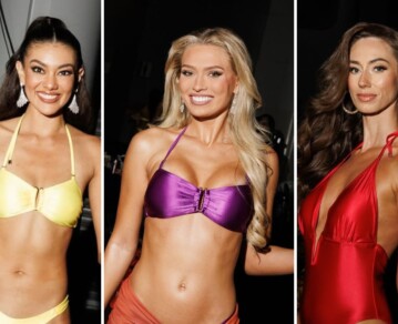 En fotos: así fue la impactante competencia de trajes de baño del Miss Universo 2025