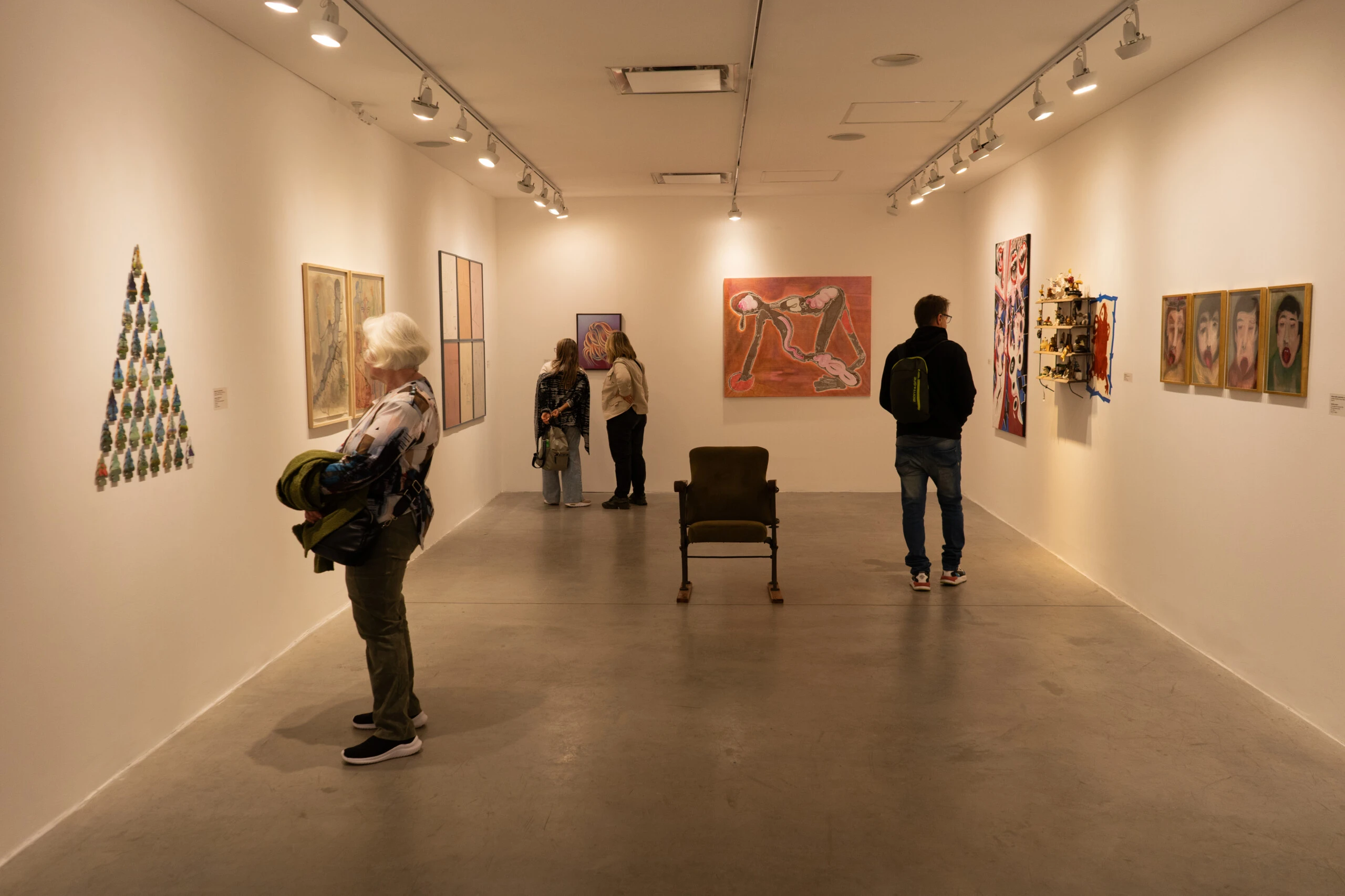 Durante La Noche de los Museos, el Espacio de Arte de Fundación OSDE recibió a cientos de visitantes.