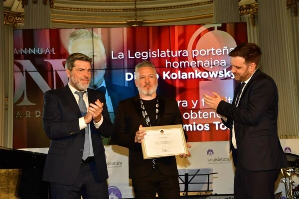 Distinción de la Legislatura para Diego Kolankowsky