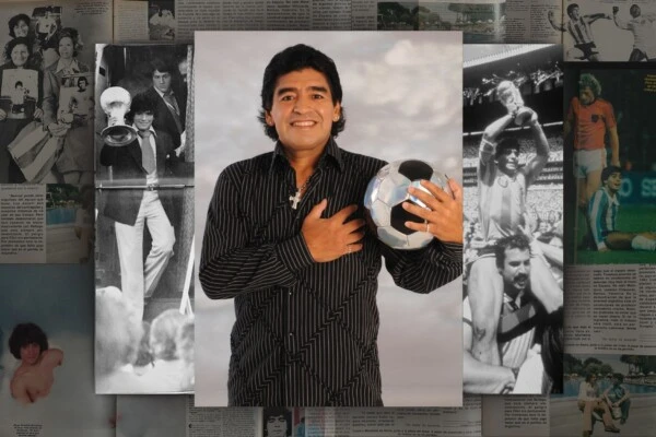 Maradona en Gente