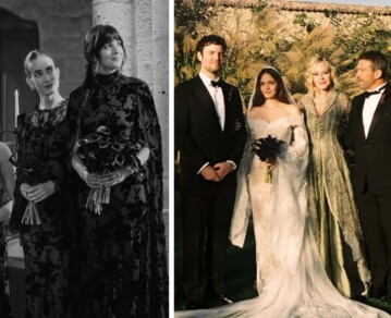 En fotos: así fue la "boda gótica" de la hija de Antonio Banderas y Melanie Griffith que ya es tendencia
