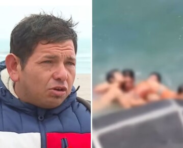 “Uno no olvida esos gritos”: el desgarrador relato del chileno que se tiró al mar para salvar a los adolescentes argentinos