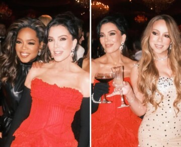 En fotos: Kris Jenner celebró sus 70 años en un casino personalizado con invitados VIP como Mariah Carey, Oprah Winfrey y Stevie Wonder