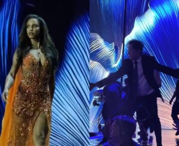 El video de la brutal caída de la representante de Jamaica en el show preliminar del Miss Universo 2025