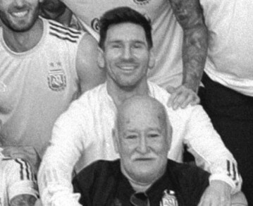 La sentida despedida de Lionel Messi  a un histórico referente de la Selección: "Siempre estuviste"