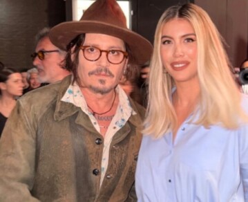 Las fotos del encuentro de Wanda Nara con Johnny Deep que generó furor en redes