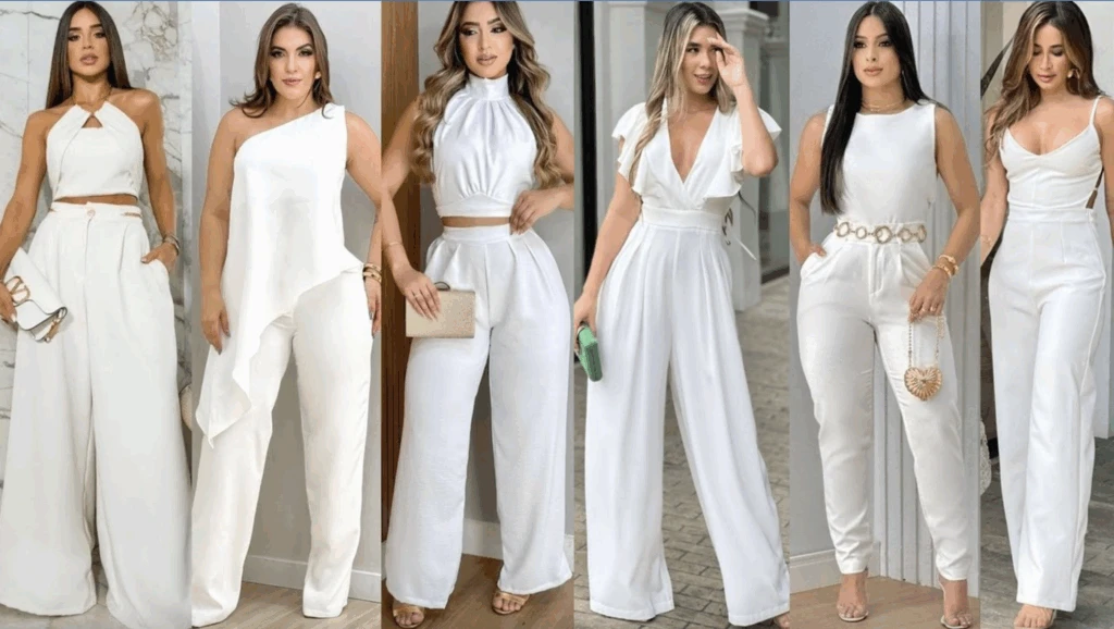 Disintos estilos de total white.