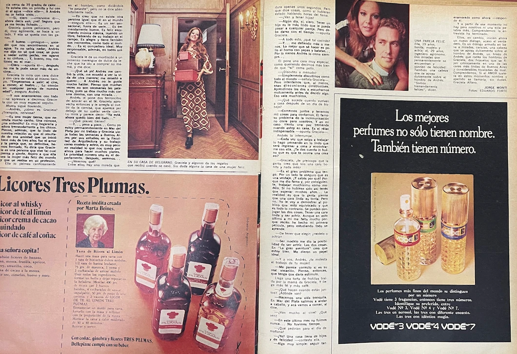 Graciela Alfano en Gente