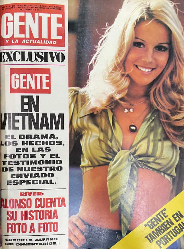 Graciela Alfano en Gente