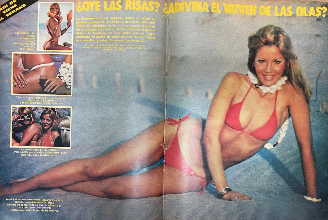 Graciela Alfano en Gente