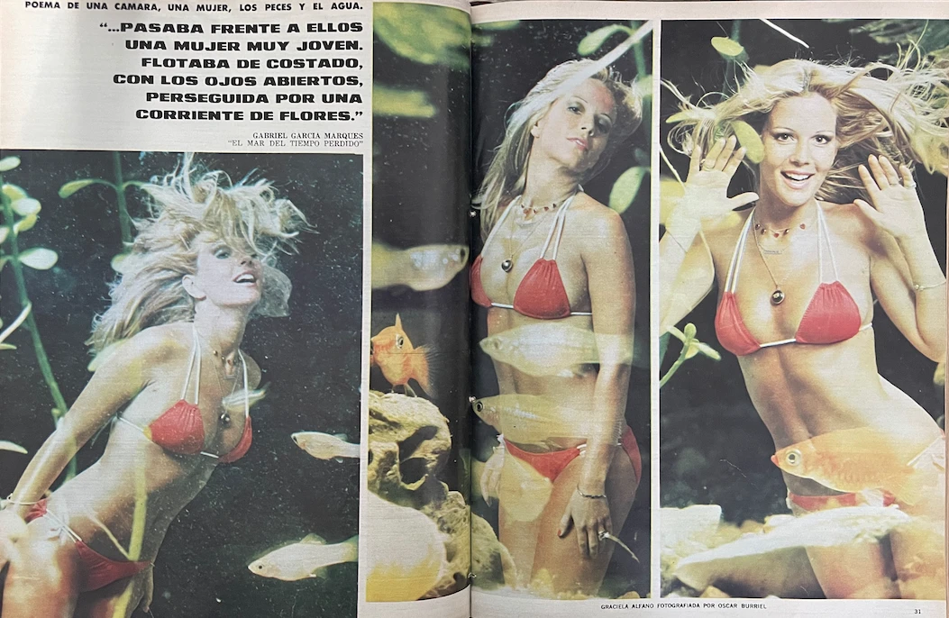 Graciela Alfano en Gente