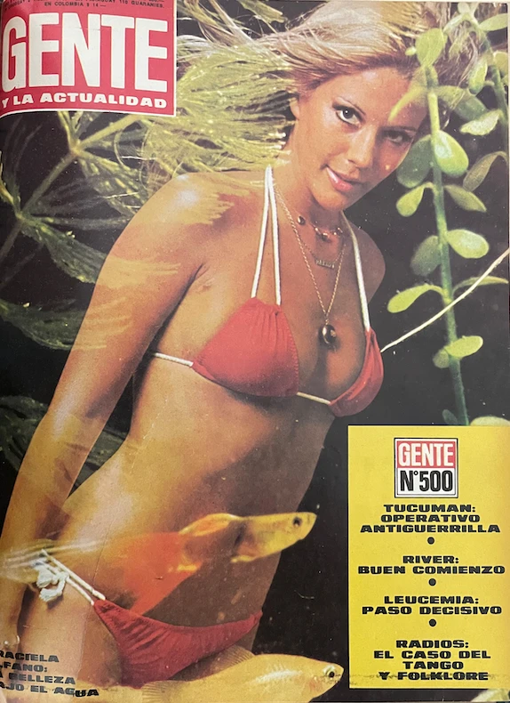 Graciela Alfano en Gente