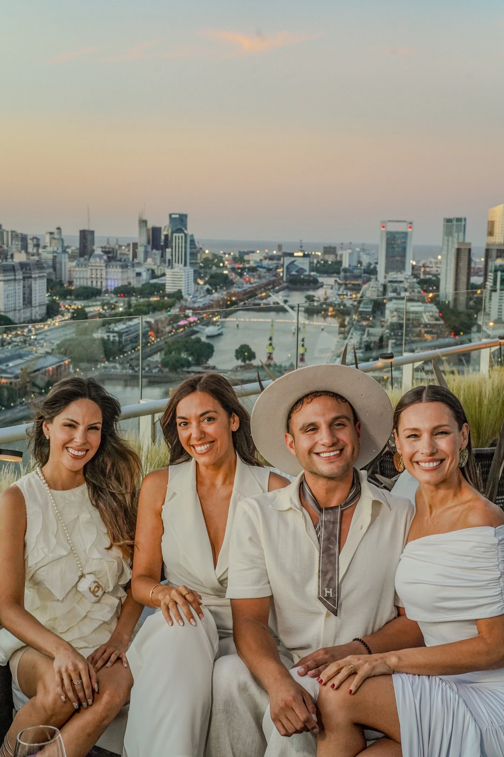 Barby Franco, Flor Peña, Leo Saleh, Pampita y Floppy Tesouro.