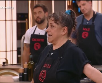 La inesperada confesión de Julia Calvo a Wanda Nara sobre La China Suárez al ser eliminada de MasterChef Celebrity