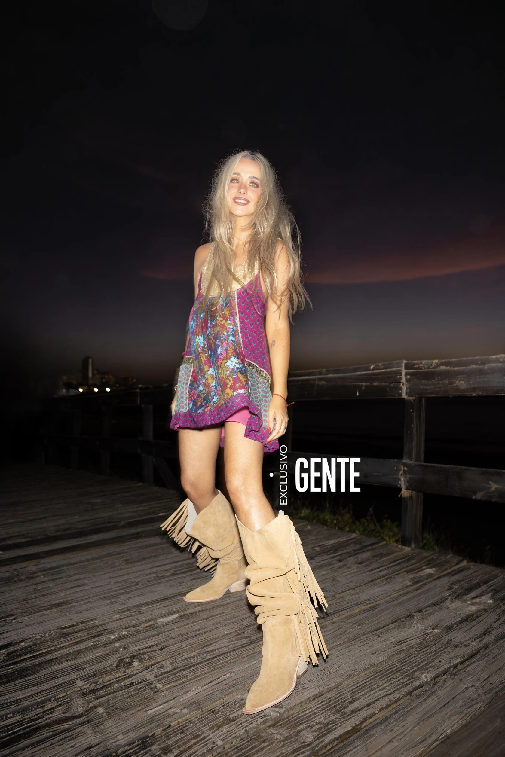 El shooting de Sol Rivas en Punta del Este.