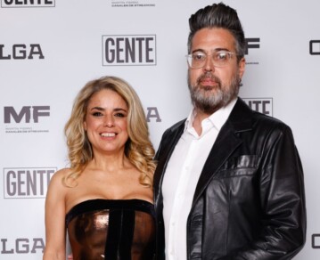 Así fueron los looks de Marina Calabró y Rolando Barbano para los Martín Fierro de Streaming