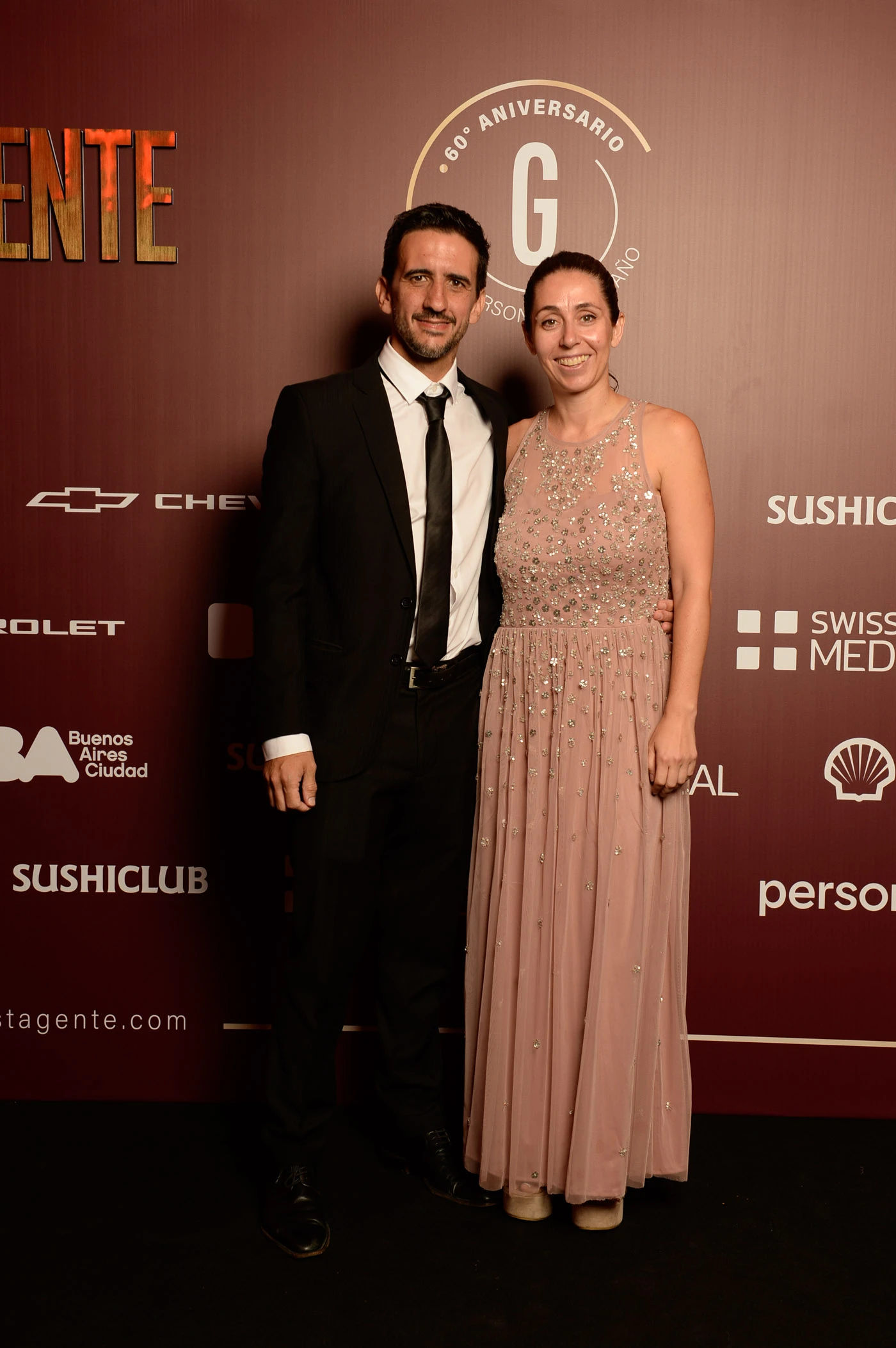 Maximiliano Sabater y Carola Garibaldi.