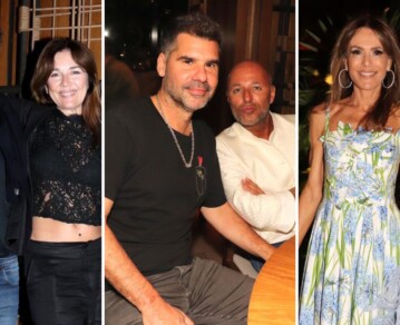 De Antonio De la Rúa a Andrea Frigerio: en fotos, todos los famosos que disfrutaron del "Miércoles VIP" de Osaka