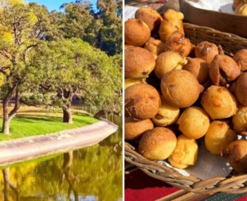 El encantador pueblo bonaerense con laguna que celebra la Fiesta del Buñuelo