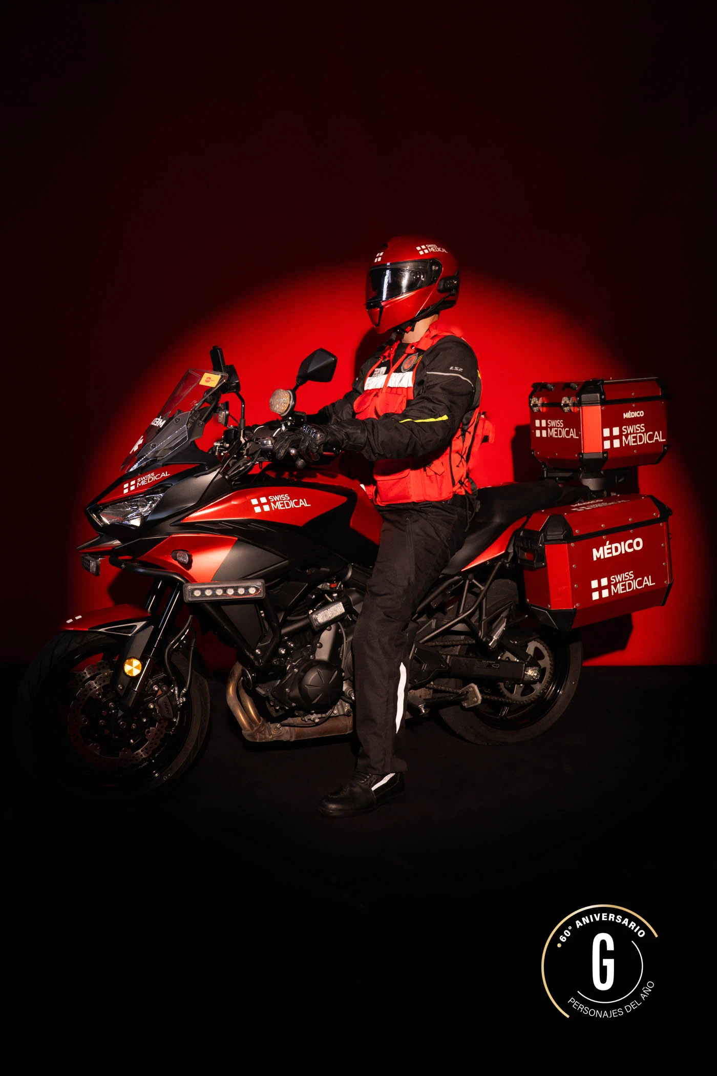 El Motomédico de Swiss Medical.