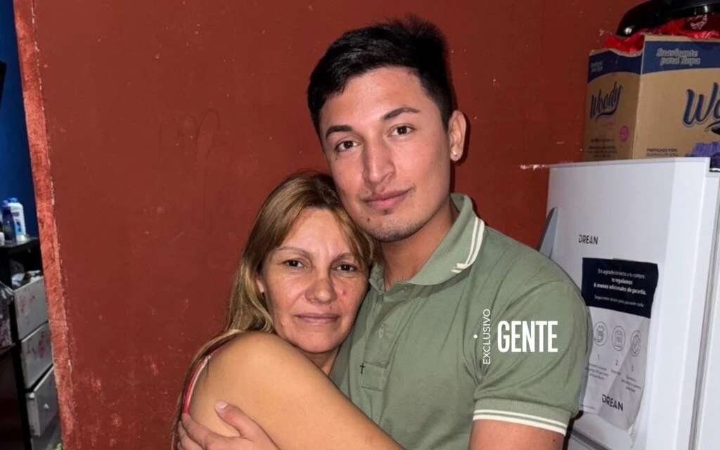 Braian Paiz y su mamá Sandra-Caso Liam Payne-revista GENTE