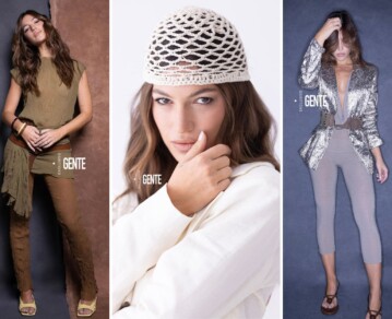 Las tendencias reinterpretadas por Stefi Roitman: del blanco "cloud dancer"y el minimalismo, a los metalizados y el boom de las texturas arrugadas