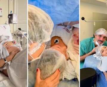 Las primeras imágenes de Isidro, el bebé de Rocío Marengo, a horas de su nacimiento: “Estamos muy felices”