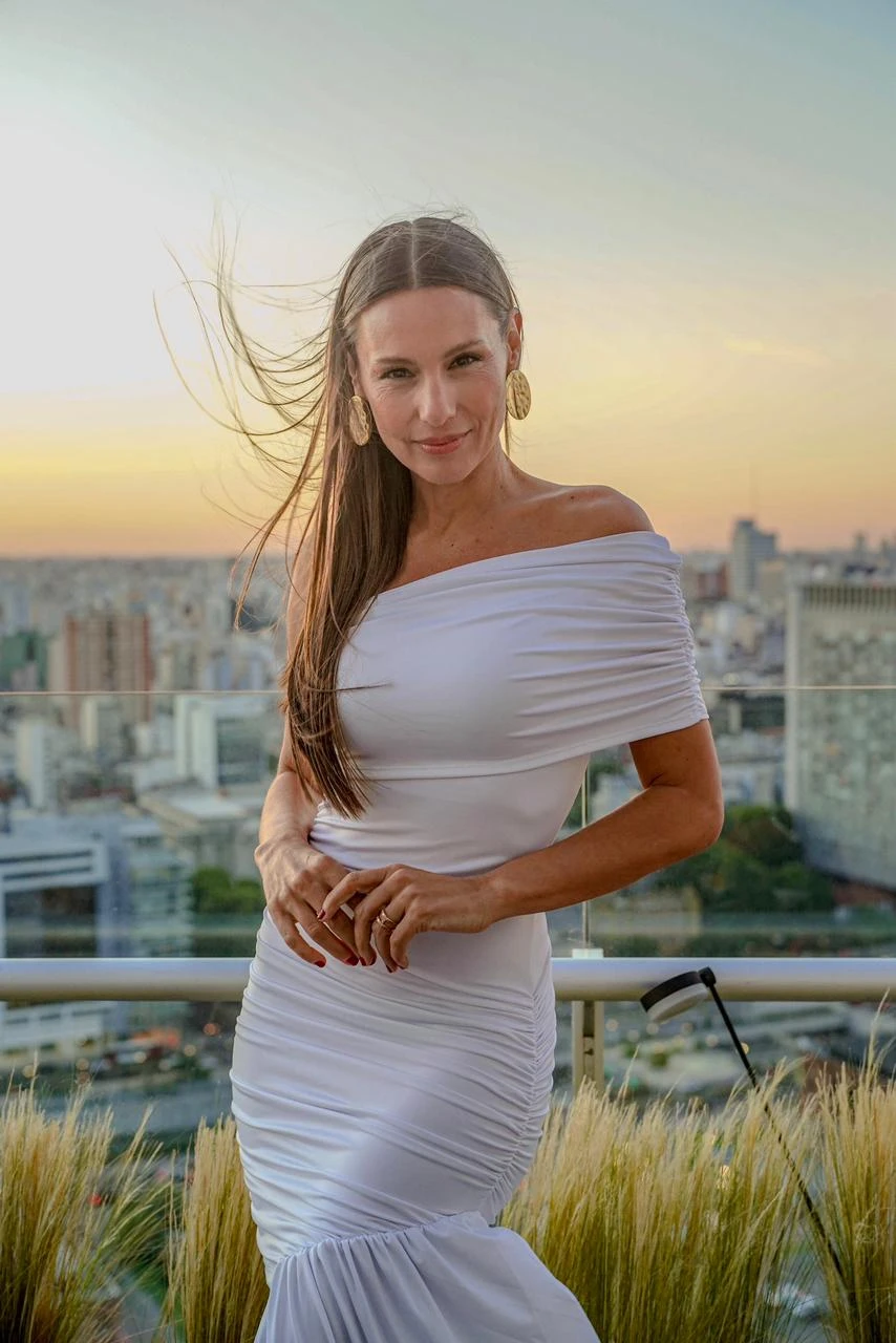 El look de Pampita en el Fashion Sunset.