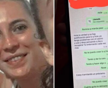 Se filtraron los chats de la mamá acusada de perder $17 millones de la fiesta de egresados de su hija en el casino