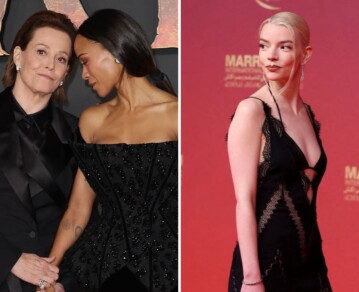 En fotos: del sofisticado vestido lencero de Anya Taylor-Joy al corsé tipo armadura de Zoe Saldaña, los looks más impactantes del fin de semana largo