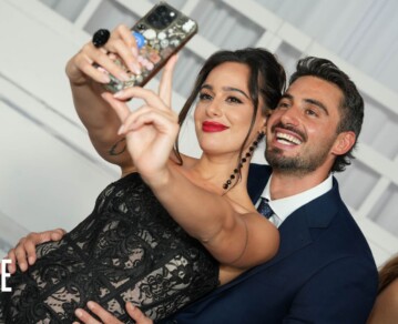 Las fotos más románticas de Flor Jazmín Peña y Nico Occhiato en Personajes del Año 2025 de Revista GENTE