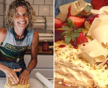 Pionono de pistacho en 7 pasos: la receta elegante de Maru Botana, ideal para las fiestas