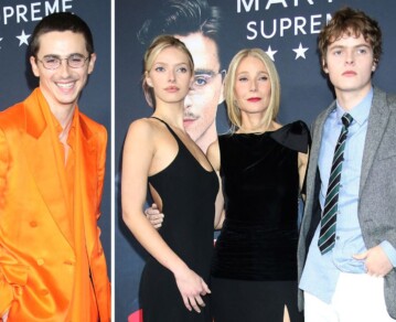 Del momento fashion de Timothée Chalamet al debut familiar de Gwyneth Paltrow en una red carpet: las mejores fotos del estreno de 'Marty Supreme'