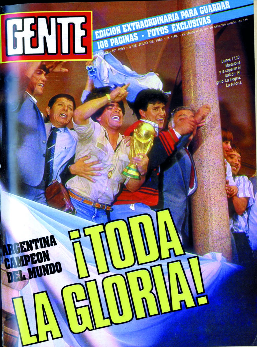 60 años de revista Gente en 60 tapas