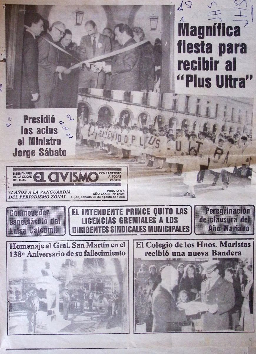 A 100 años del vuelo del Plus Ultra