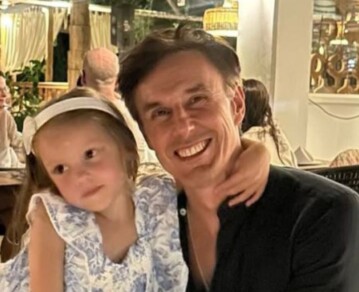 El look romántico de Anita Garcia Moritán para pasear con su papá, Roberto García Moritán