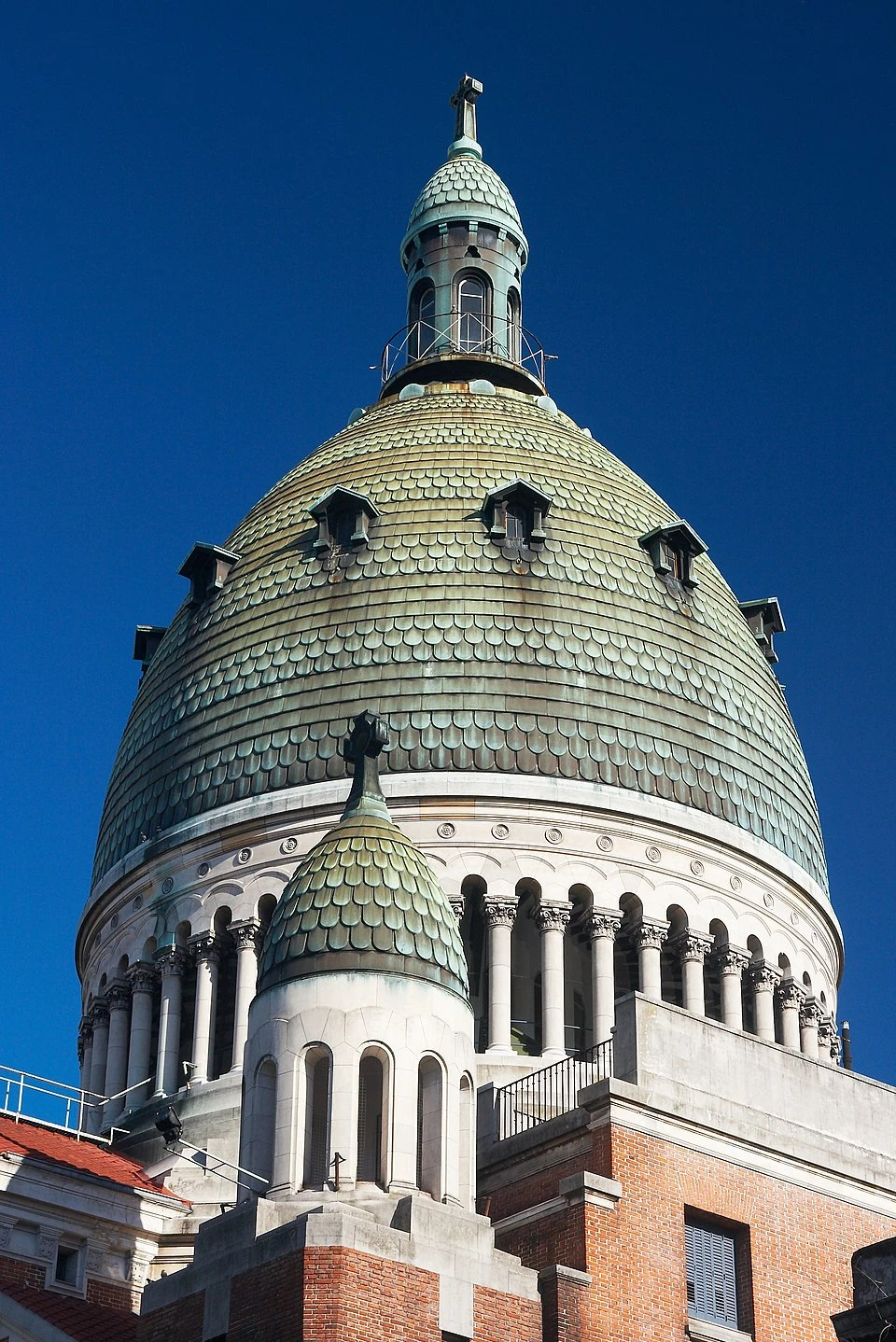 La cúpula, en detalle.