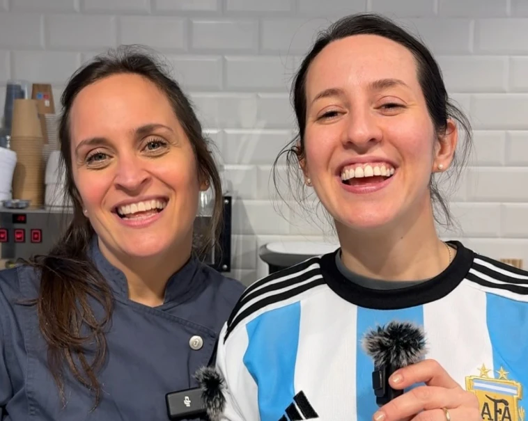 Dos argentinas conquistaron &Aacute;msterdam con alfajores y recibieron una visita inesperada de la Reina M&aacute;xima