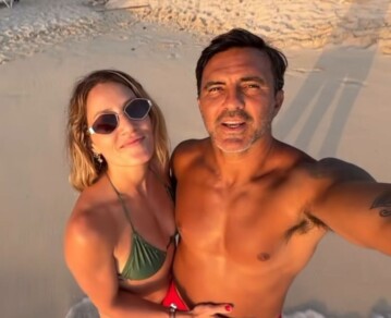 En fotos, el soñado viaje familiar de Mica Viciconte y Fabián Cubero: Caribe, juegos y postales para el recuerdo