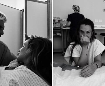 El inédito álbum de fotos del nacimiento de Aitana, la hija de Cami Homs y José Sosa: "El momento más increíble"