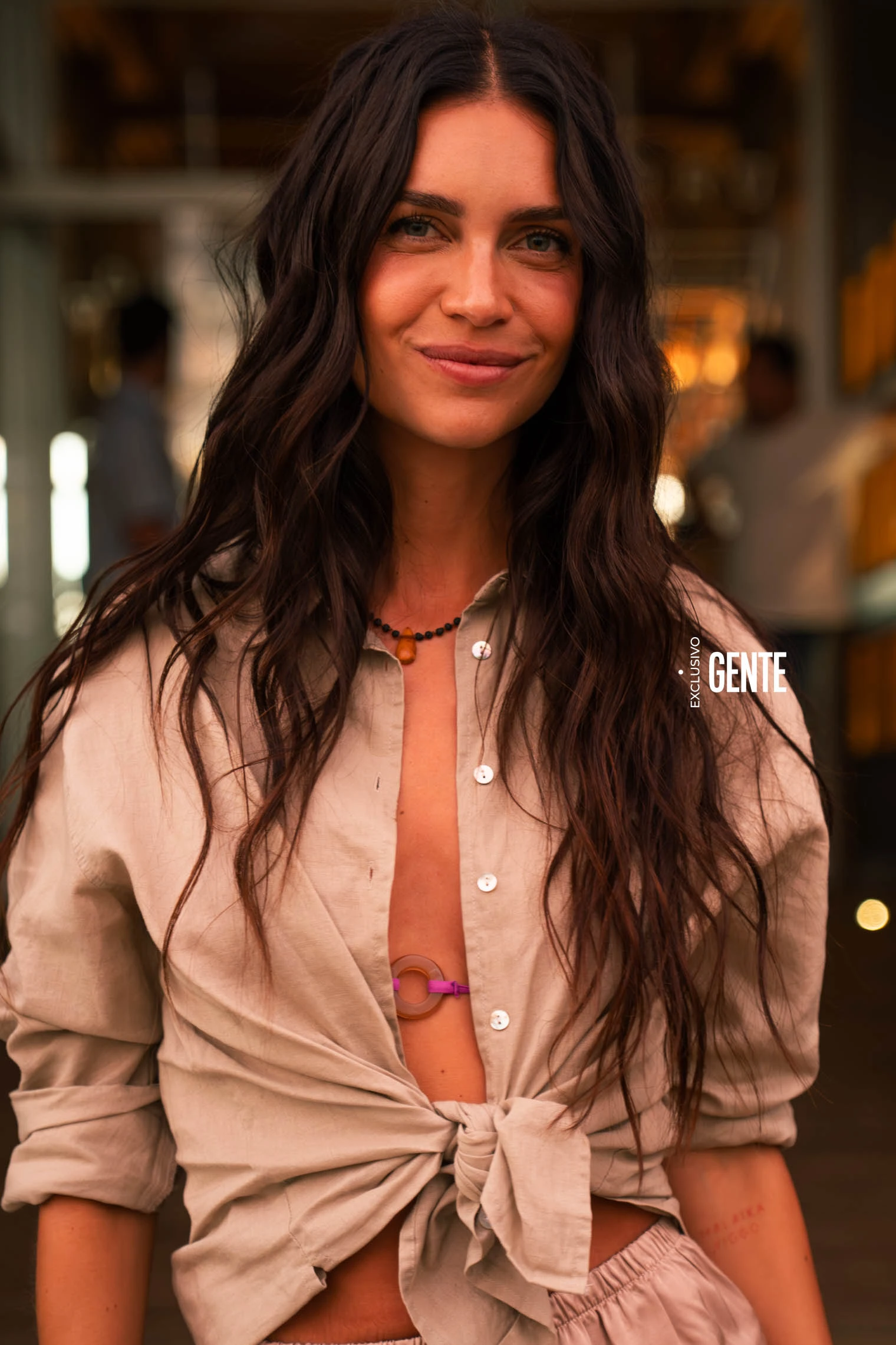 Zaira Nara posa para GENTE desde Punta del Este.