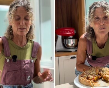 Tartafrolla de durazno en 7 pasos: la receta rústica y reconfortante de Maru Botana