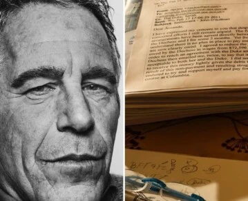 REVISTA GENTE PORTADA WEB-Fotos perdidas de Jeffrey Epstein