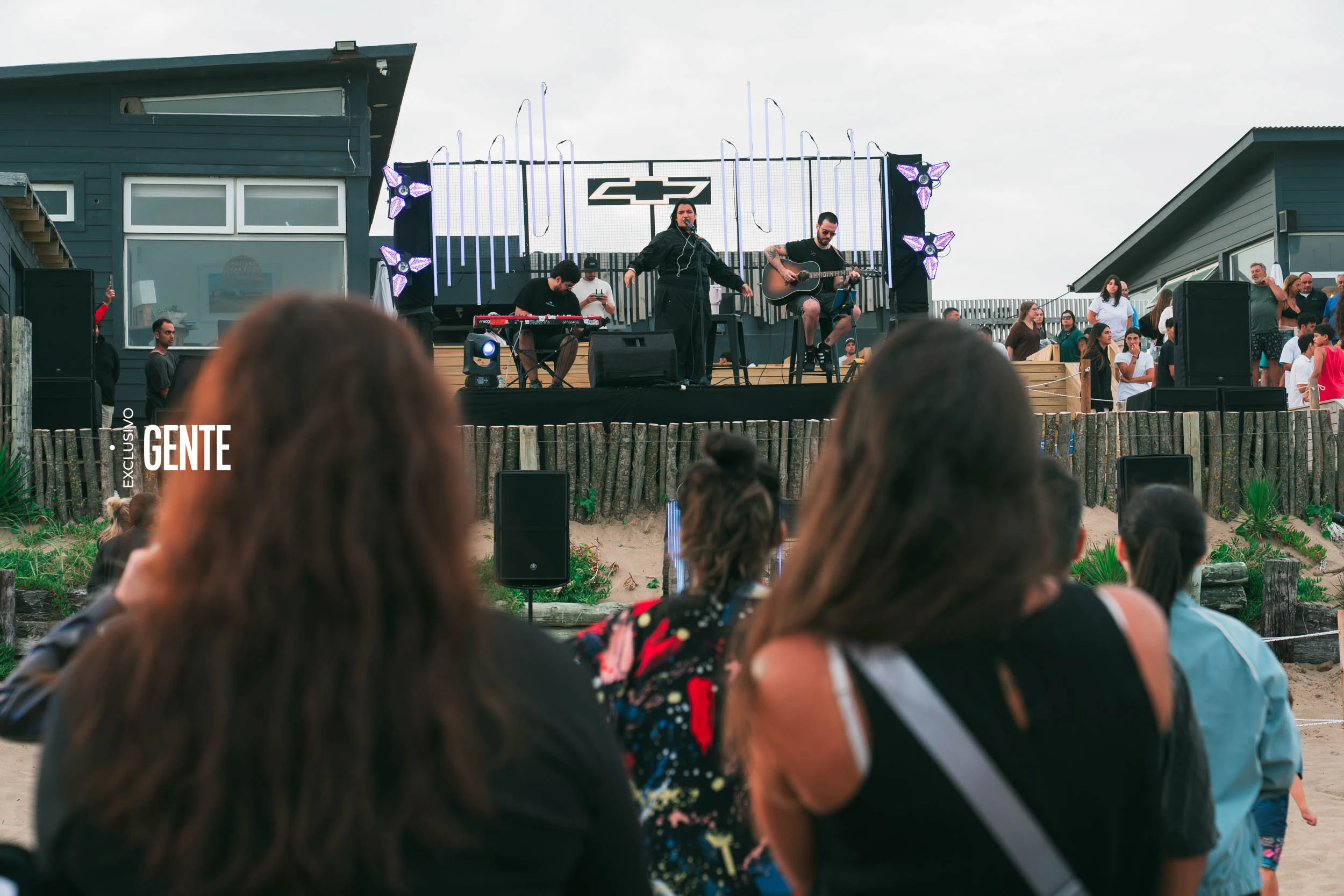 El show de Luz Gaggi.